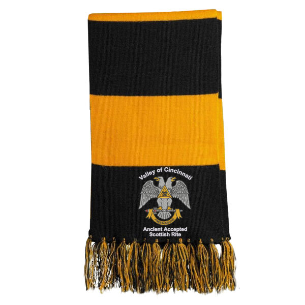 32nd Degree Freemason Embroidered - Spectator Scarf Thumbnail