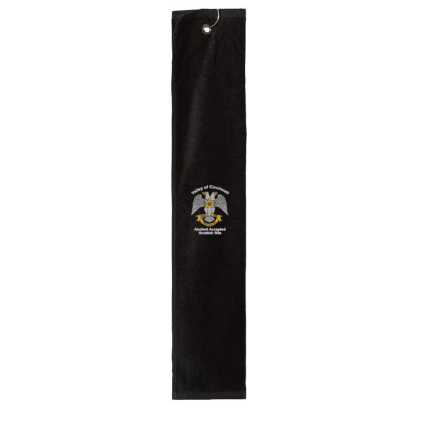 32nd Degree Freemason Embroidered - Trifold Golf Towel with Grommet Thumbnail