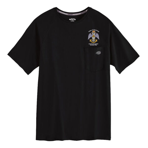 33rd Degree Freemason Embroidered - Performance Cooling T-Shirt Thumbnail