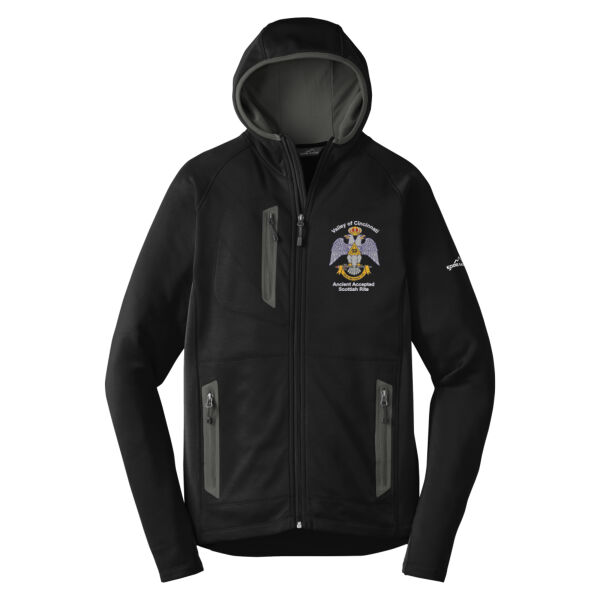 33rd Degree Freemason Embroidered - Sport Hooded Full Zip Fleece Jacket Thumbnail