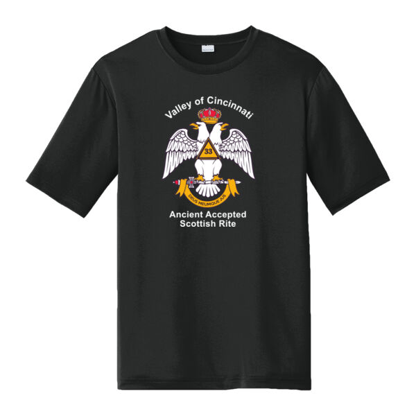 33rd Degree Freemason Printed - PosiCharge ® Tough Tee Thumbnail